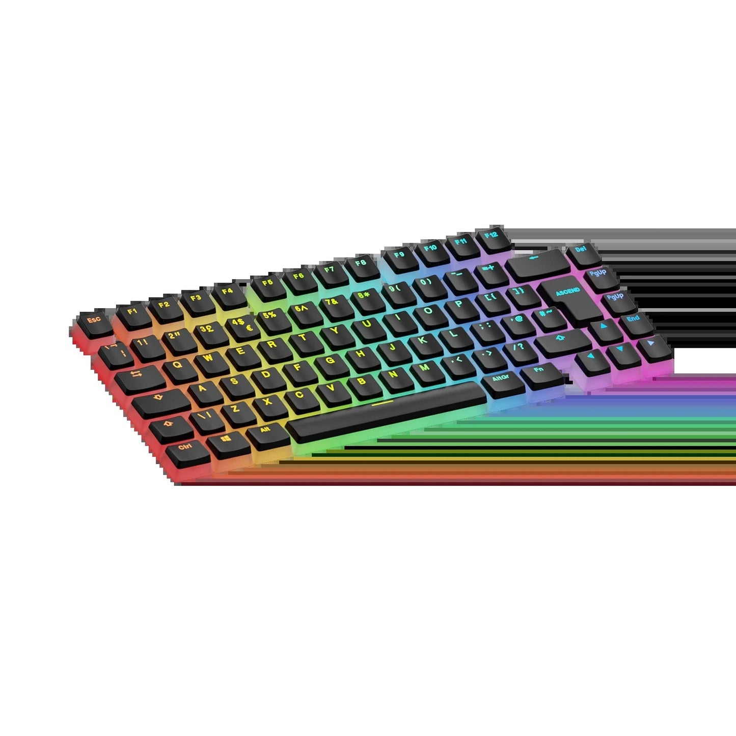 Keycaps Aura V3 Black UK