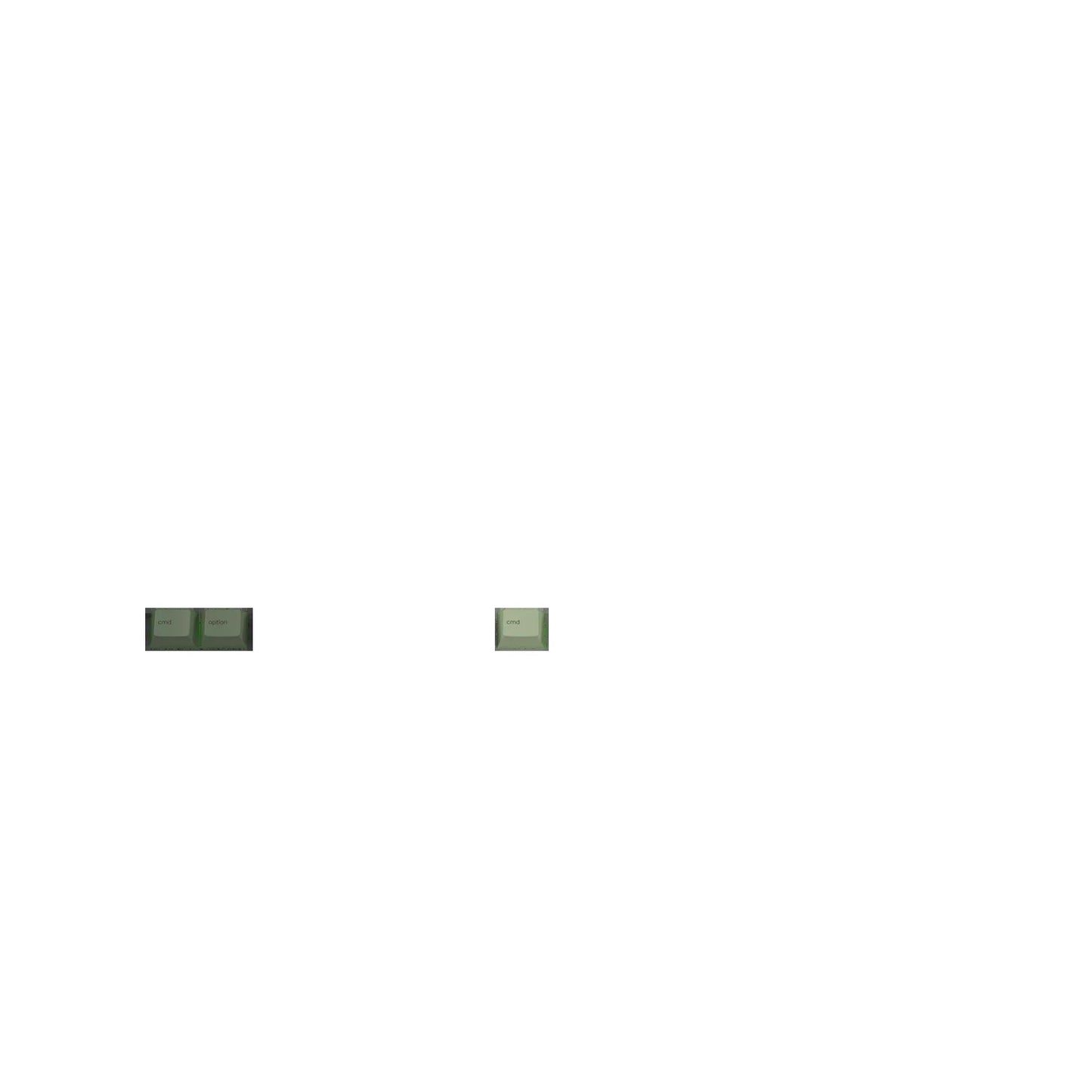 Keycaps Alpine Forest US
