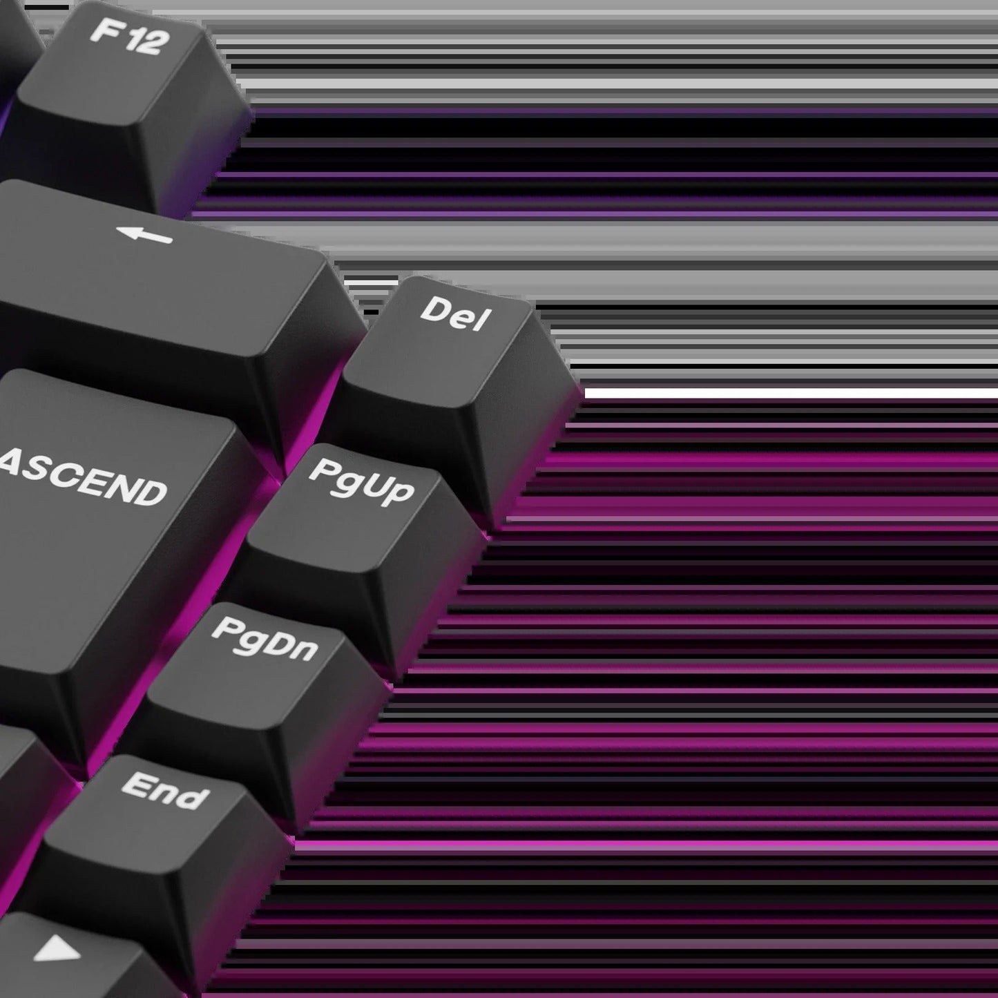 Keycaps Basics Classic Black UK