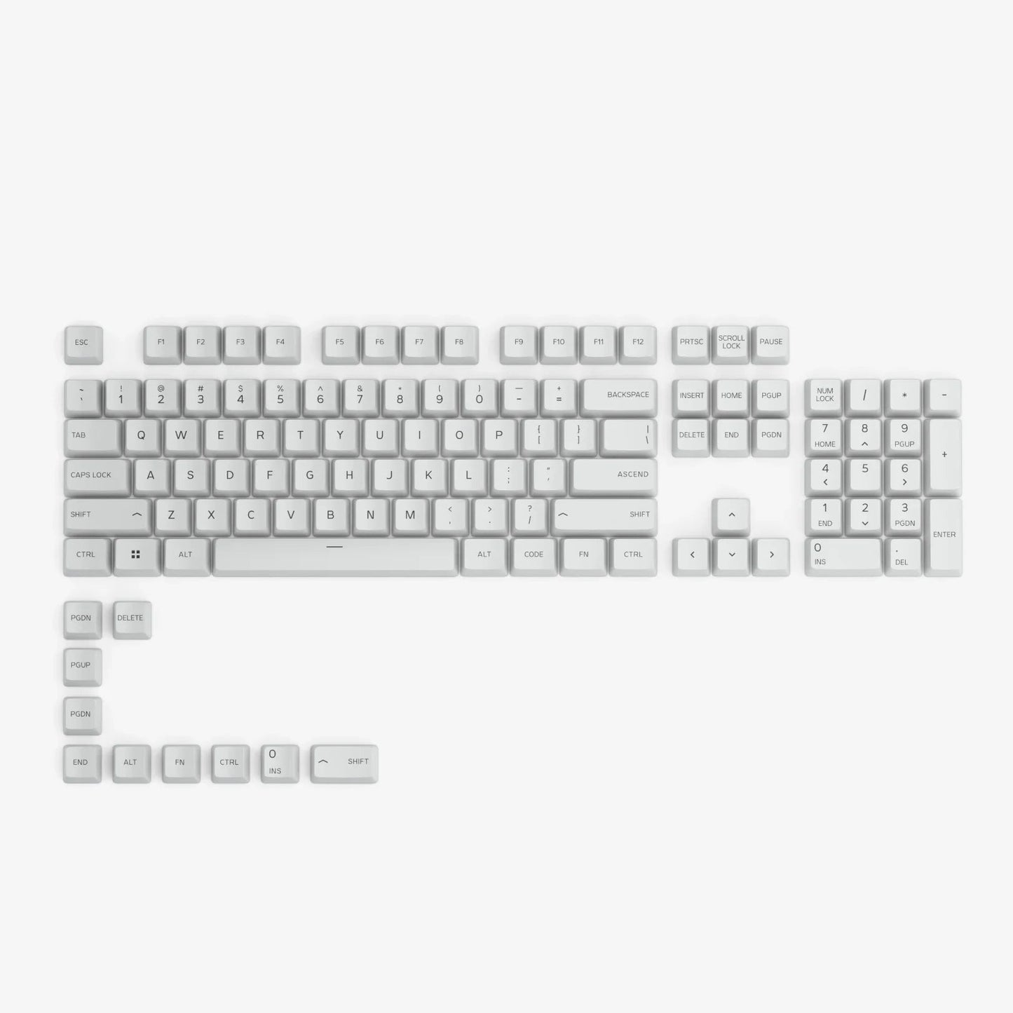 Arctic White GMMK 2 65% Bundle