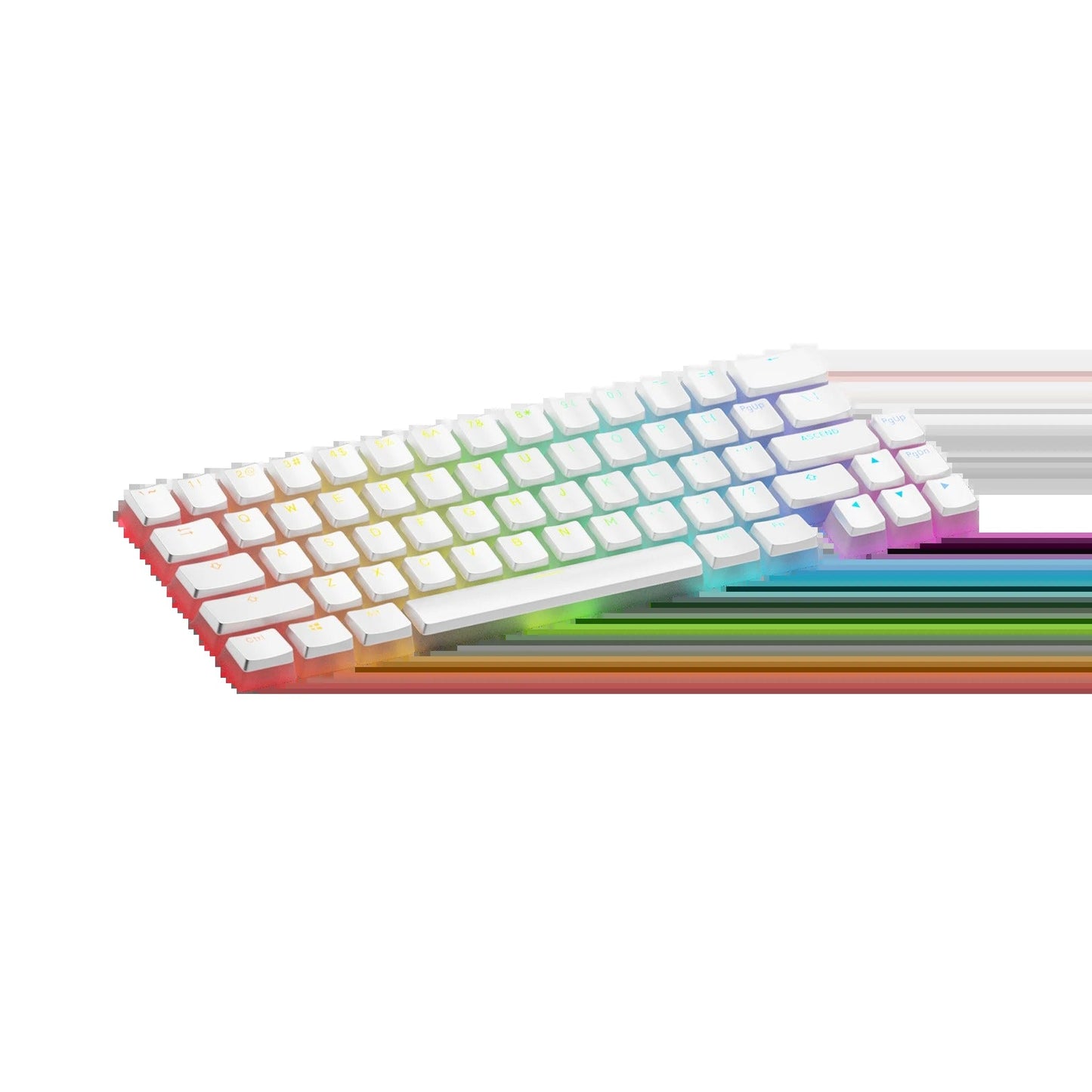 Keycaps Aura V3 White US