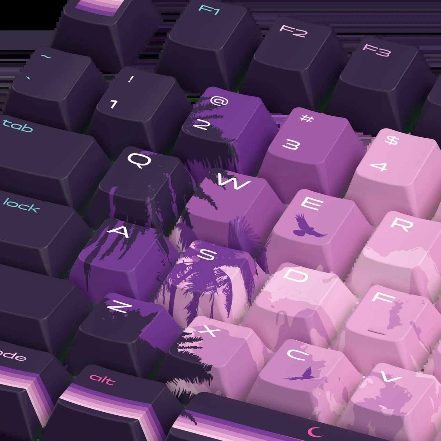 Keycaps Limited Edition Synth Sunset US