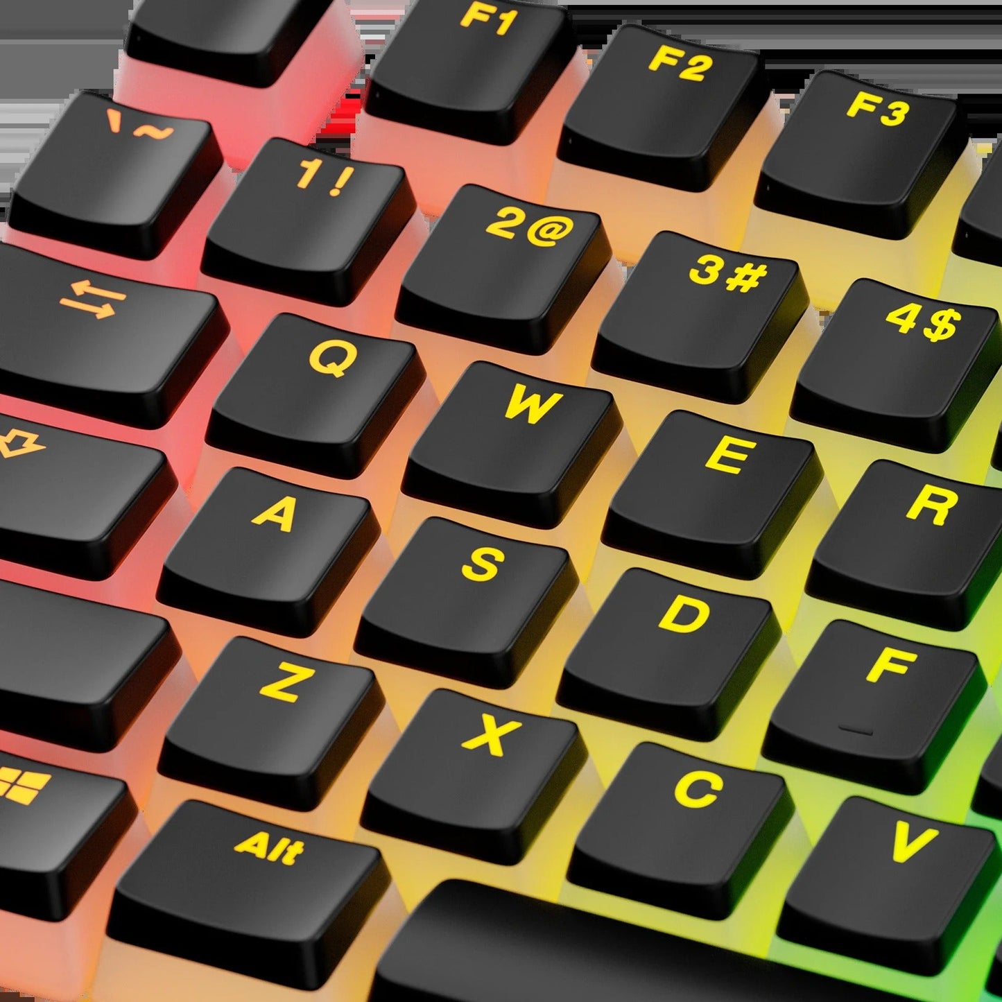 Keycaps Aura V3 Black US
