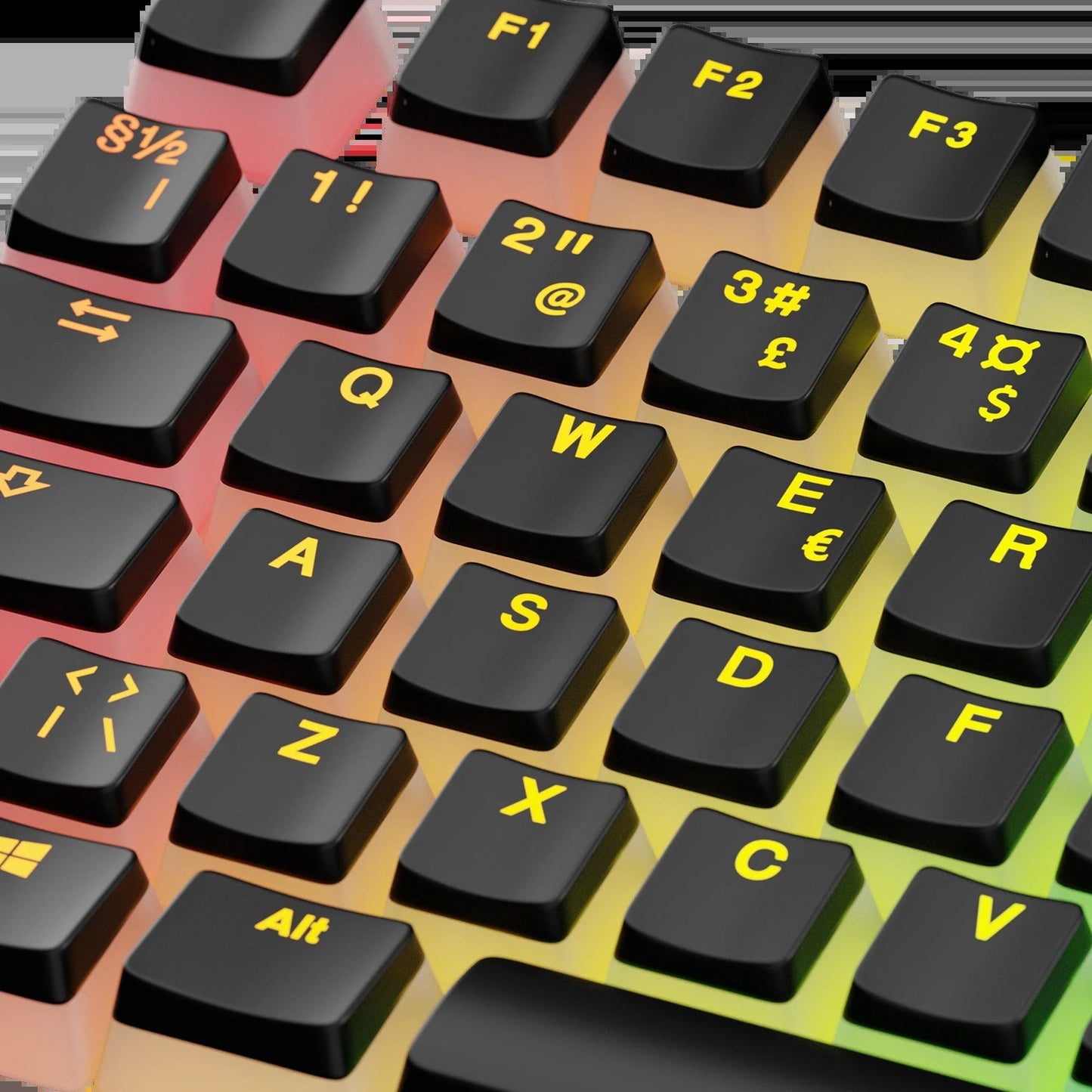 Keycaps Aura V3 Black ND