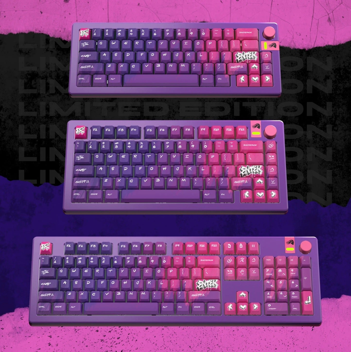 GPBT Power Panel Keycaps
