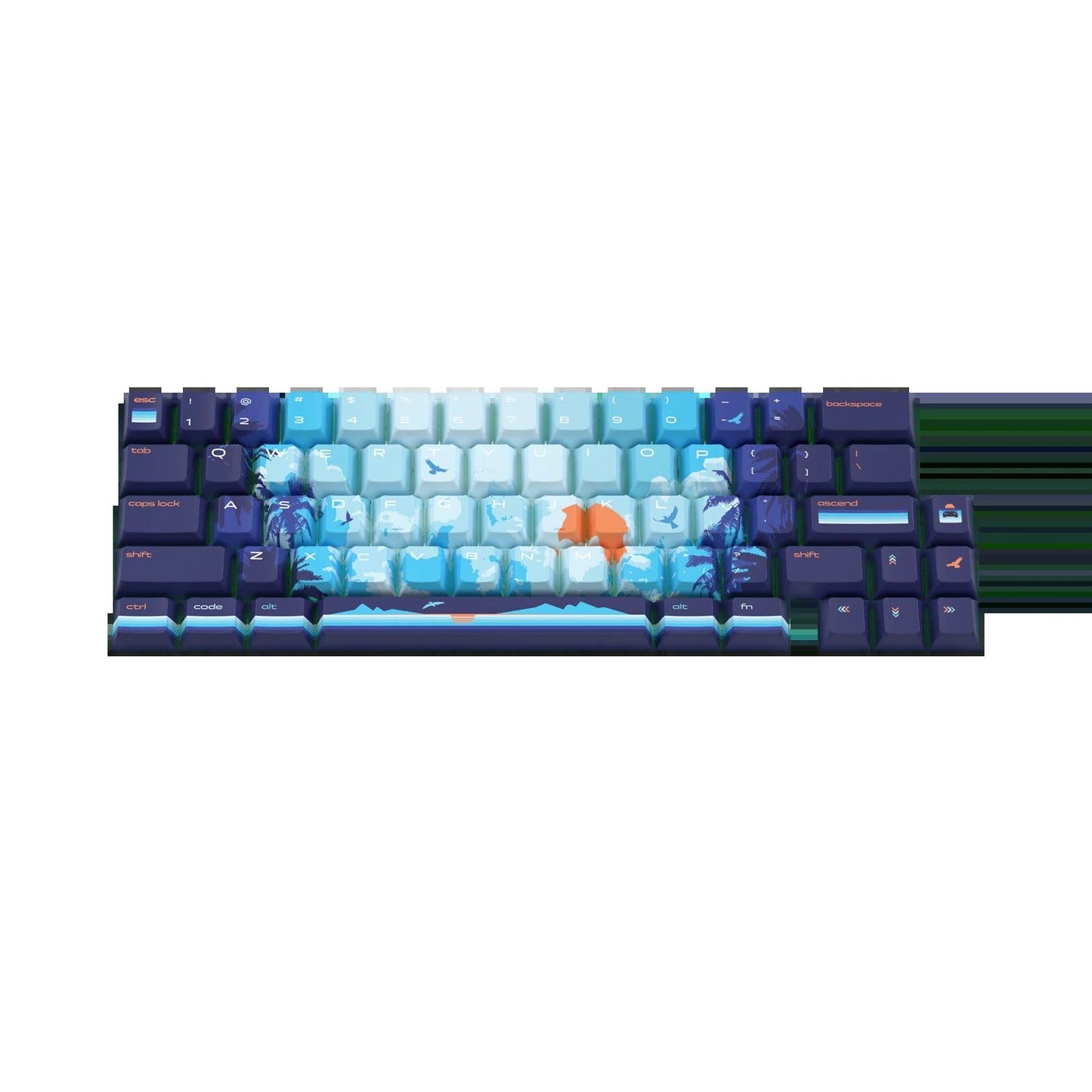 Keycaps Limited Edition Synth Sunrise US