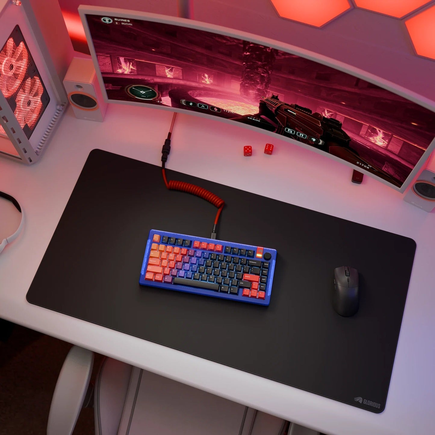 GPBT Celestial Fire V2 Keycaps