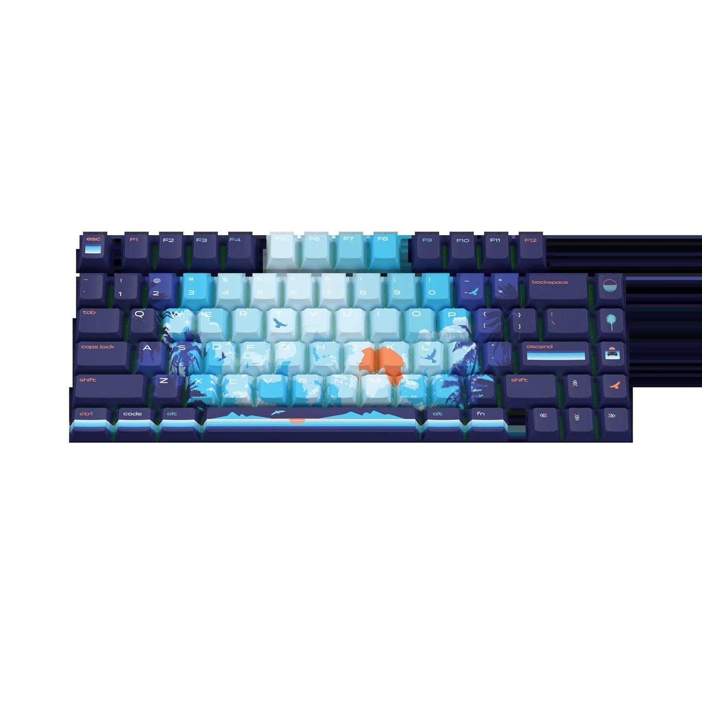 Keycaps Limited Edition Synth Sunrise US