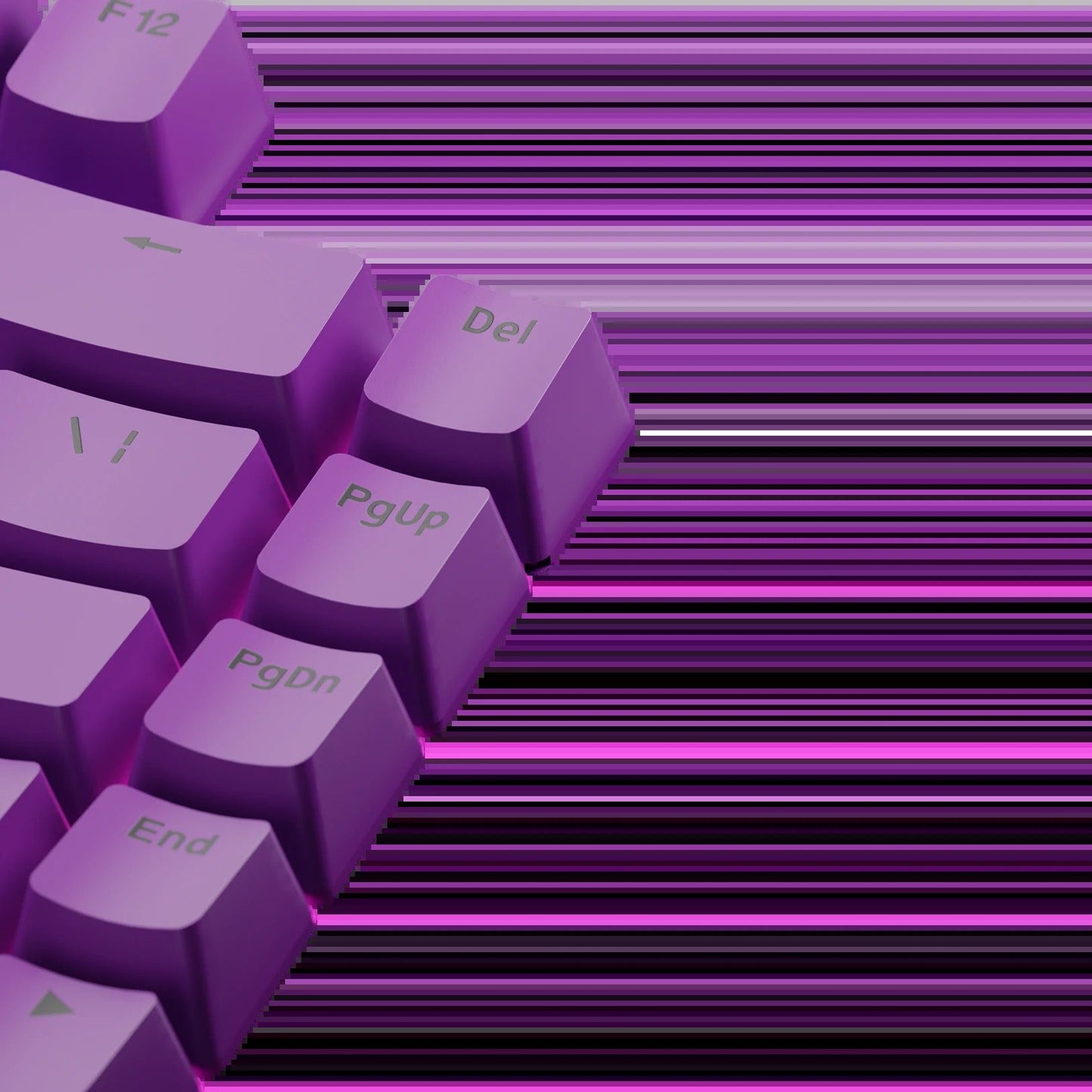 Keycaps Basics Epic Purple US