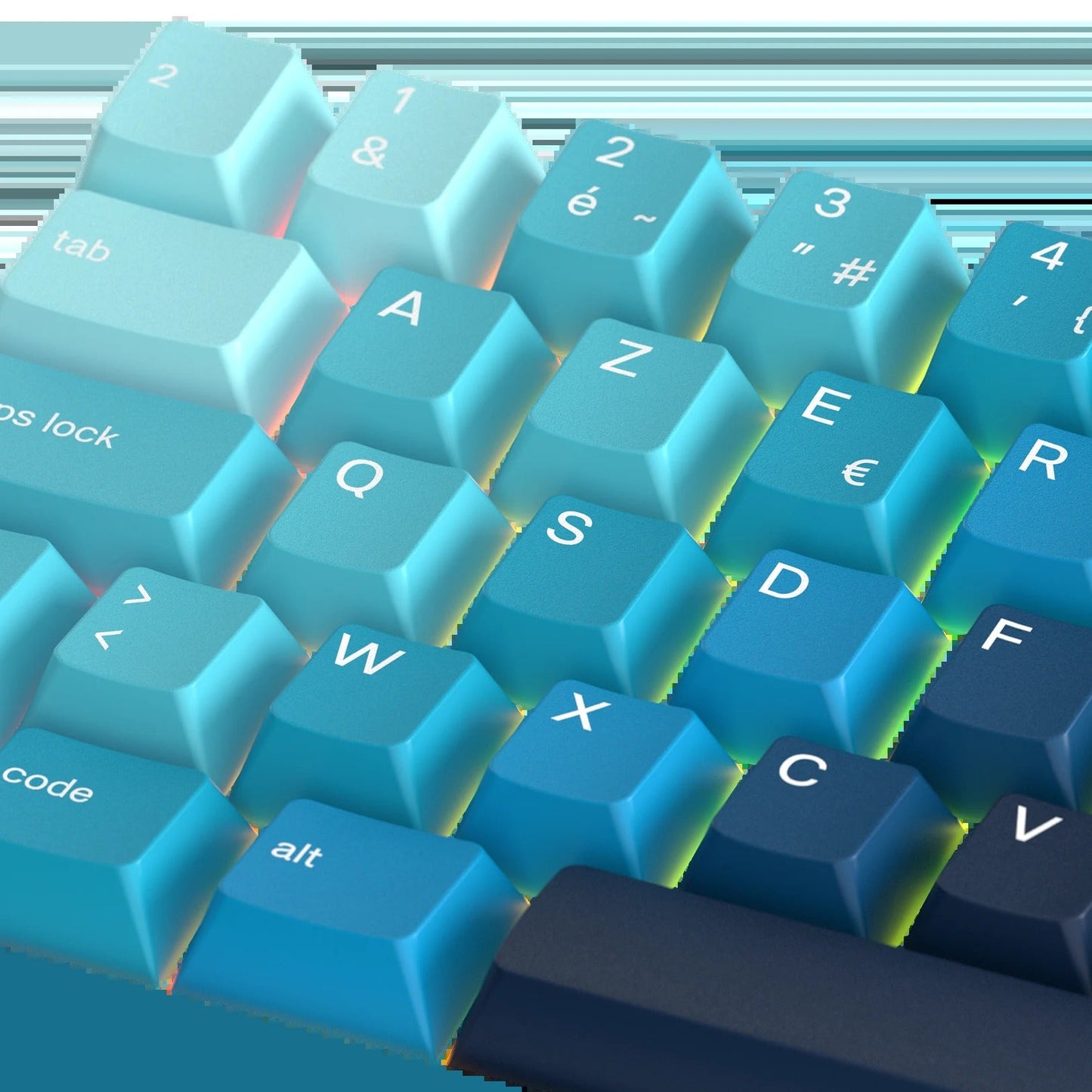 Keycaps Celestial Ice FR