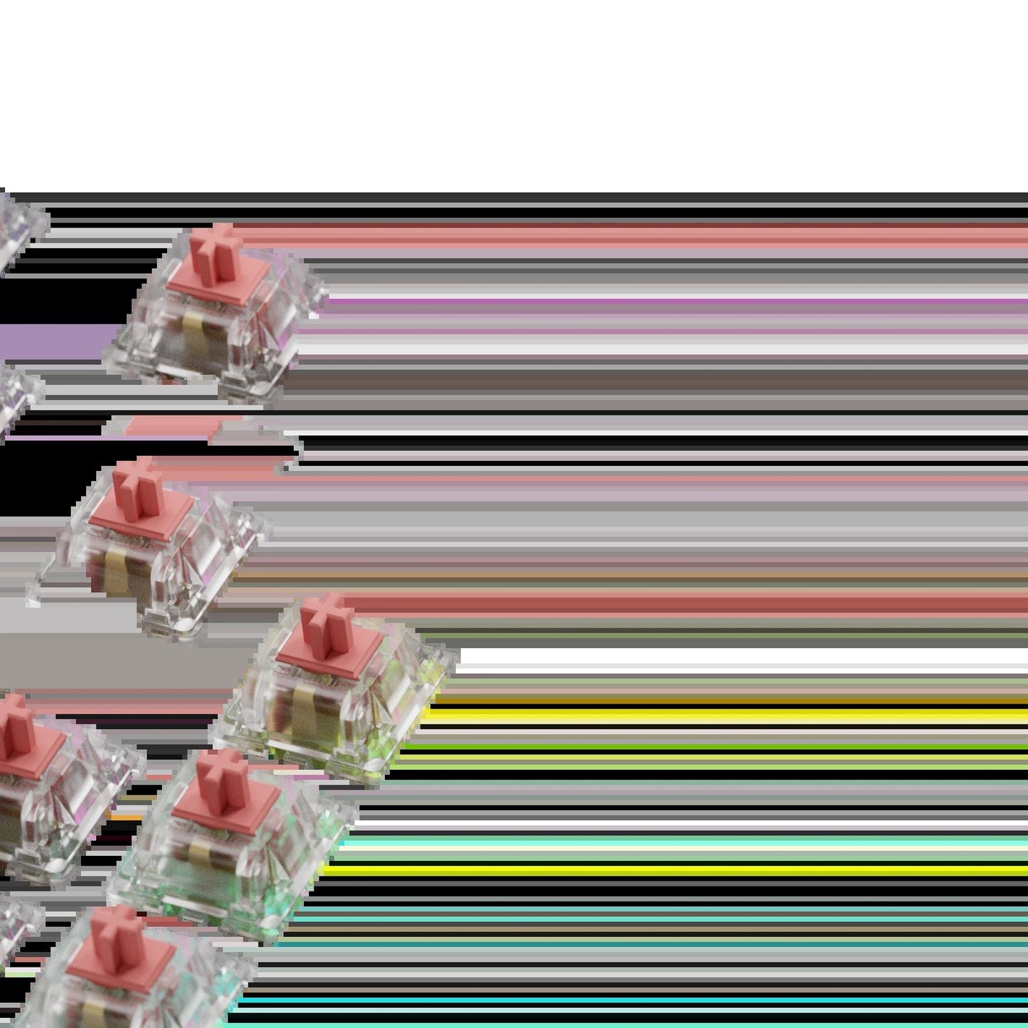 Glorious Switches Fox Ultralight MX 65 ISO