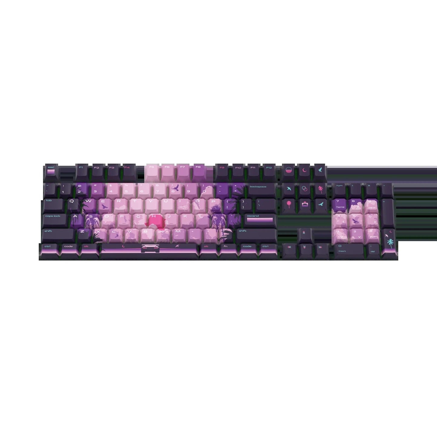 Keycaps Limited Edition Synth Sunset US
