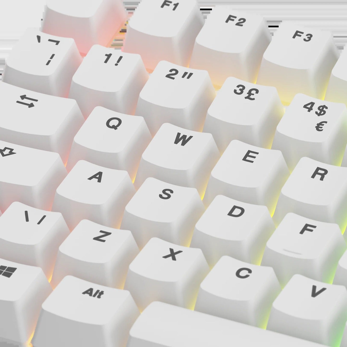 Keycaps Basics Classic White UK