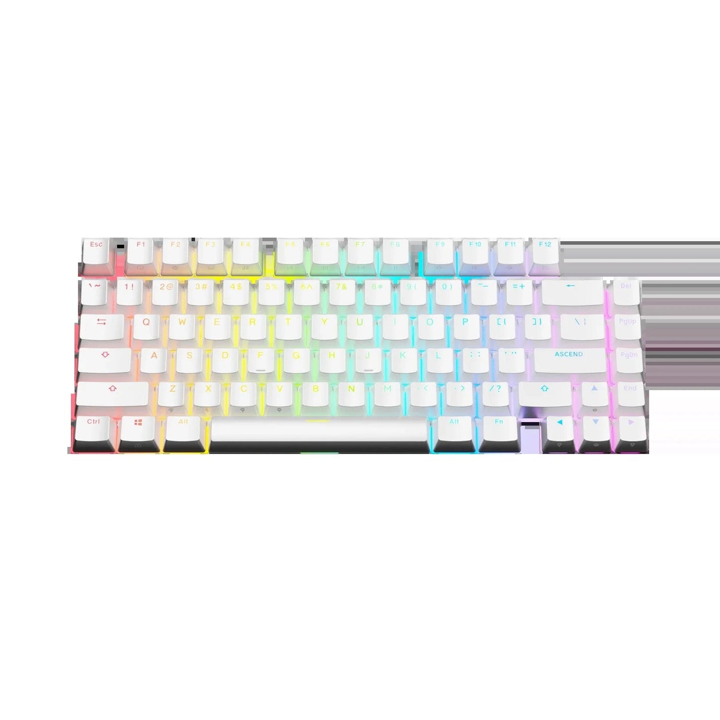 Keycaps Backlit White US