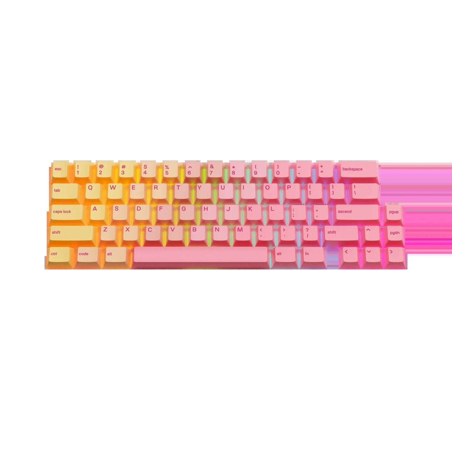 Keycaps Grapefruit US