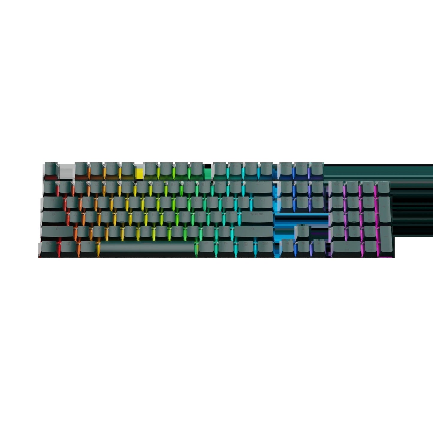 Keycaps Basics Totem Green US