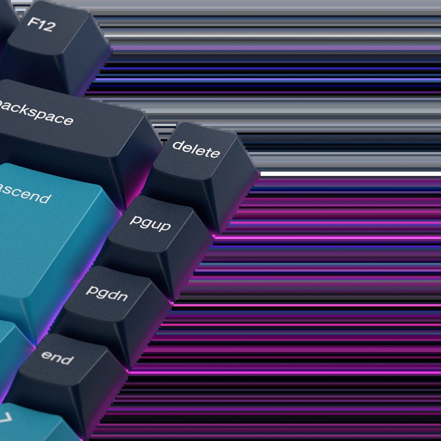 Keycaps Celestial Ice FR