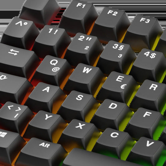 Keycaps Basics Classic Black DE