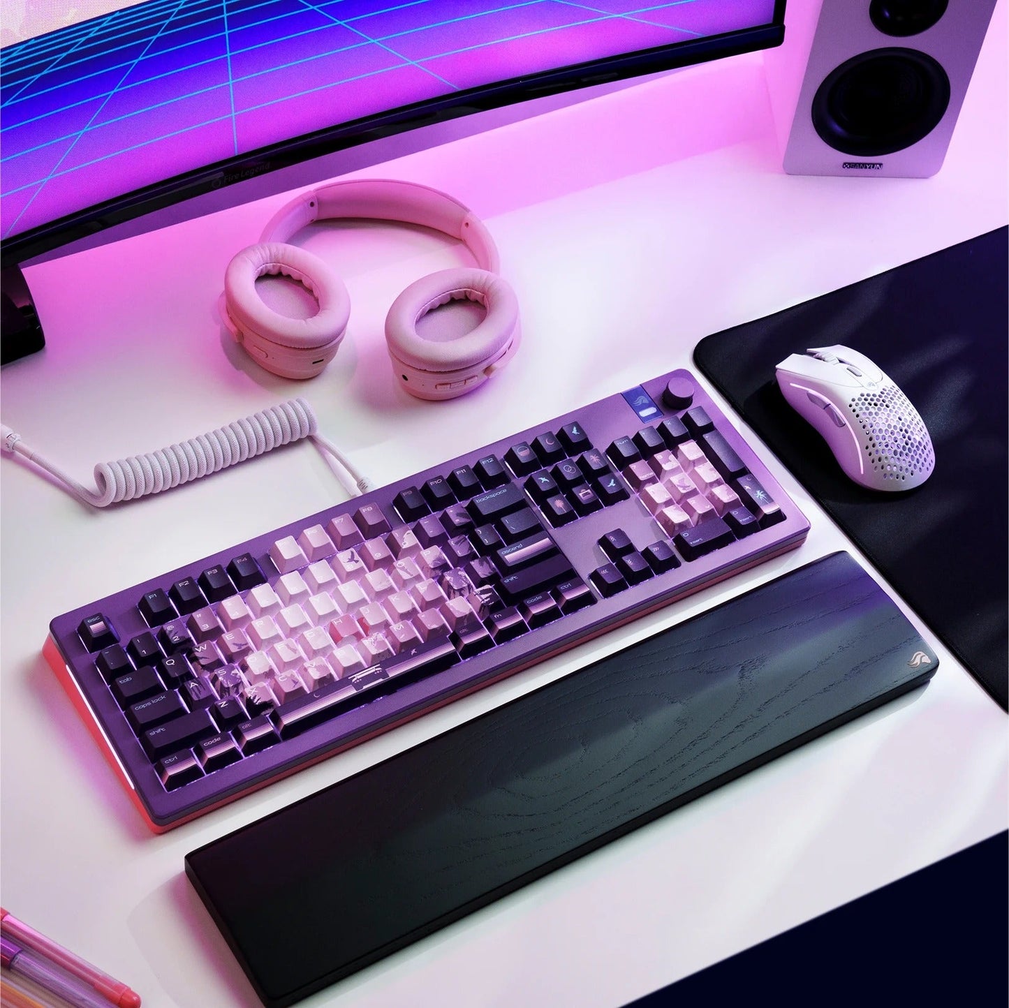 GPBT Synth Sunset Keycaps
