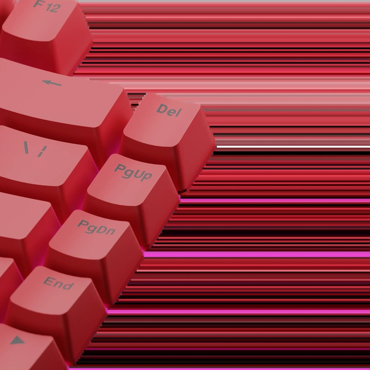 Keycaps Basics Revive Red US