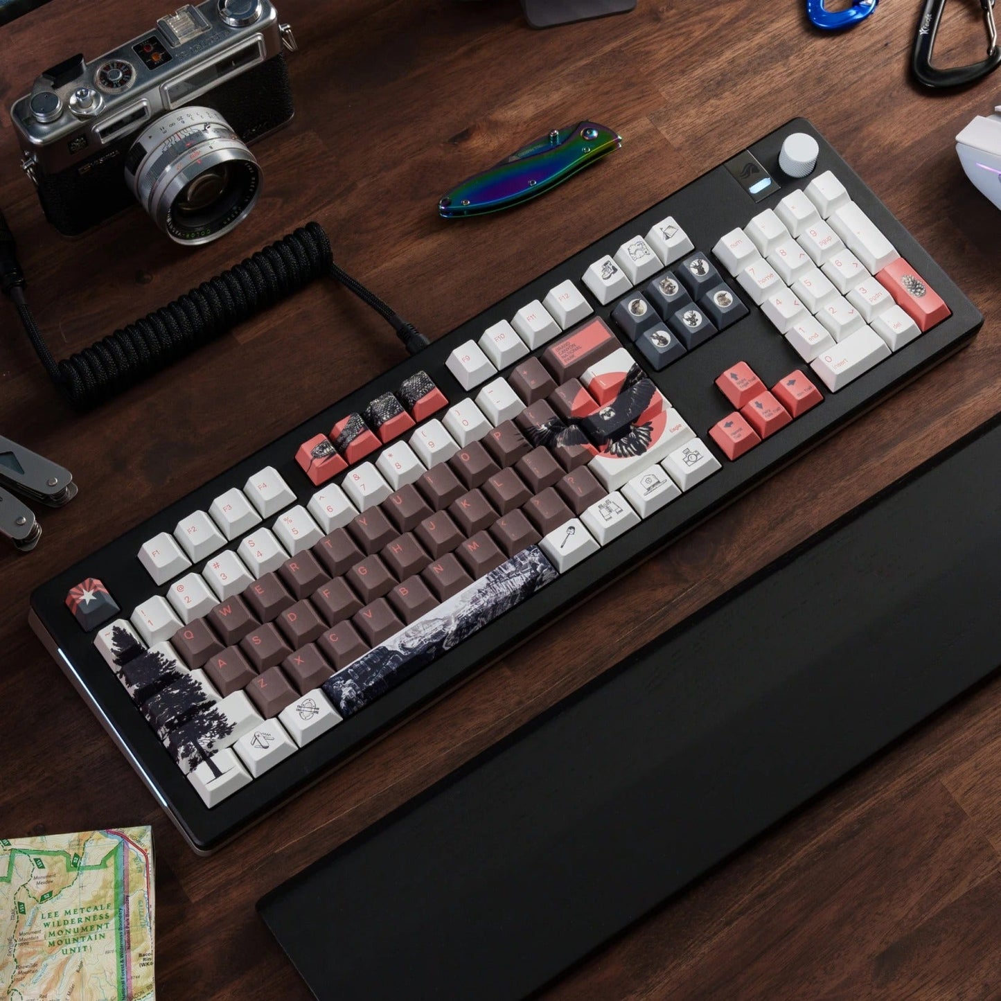 NPCA + Glorious GPBT National Parks Collection Keycaps