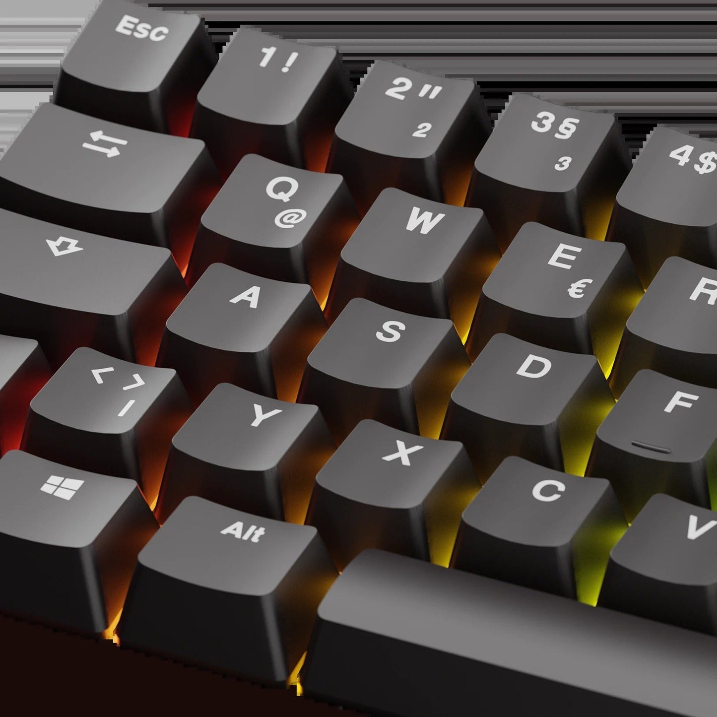 Keycaps Basics Classic Black DE