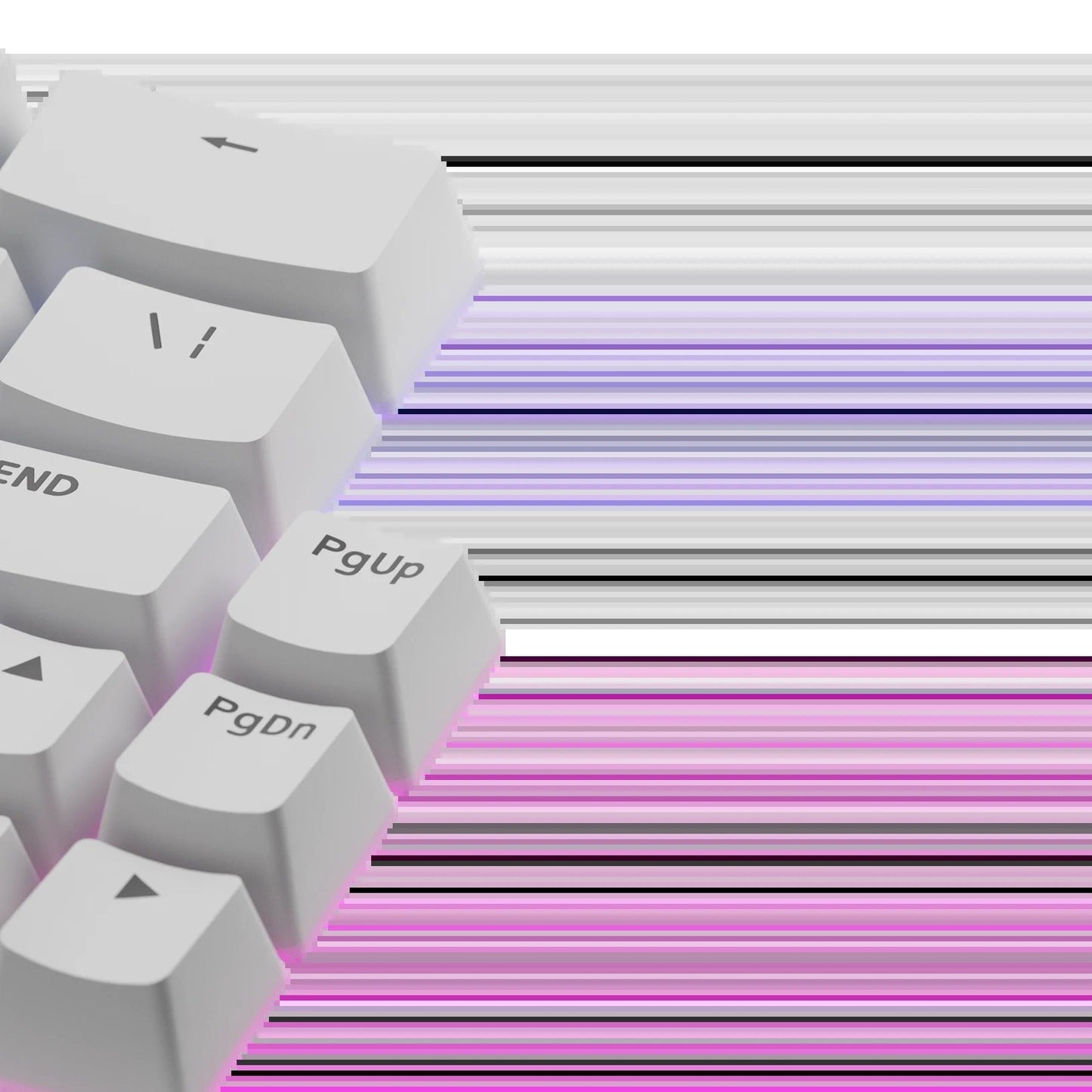 Keycaps Basics Classic White US