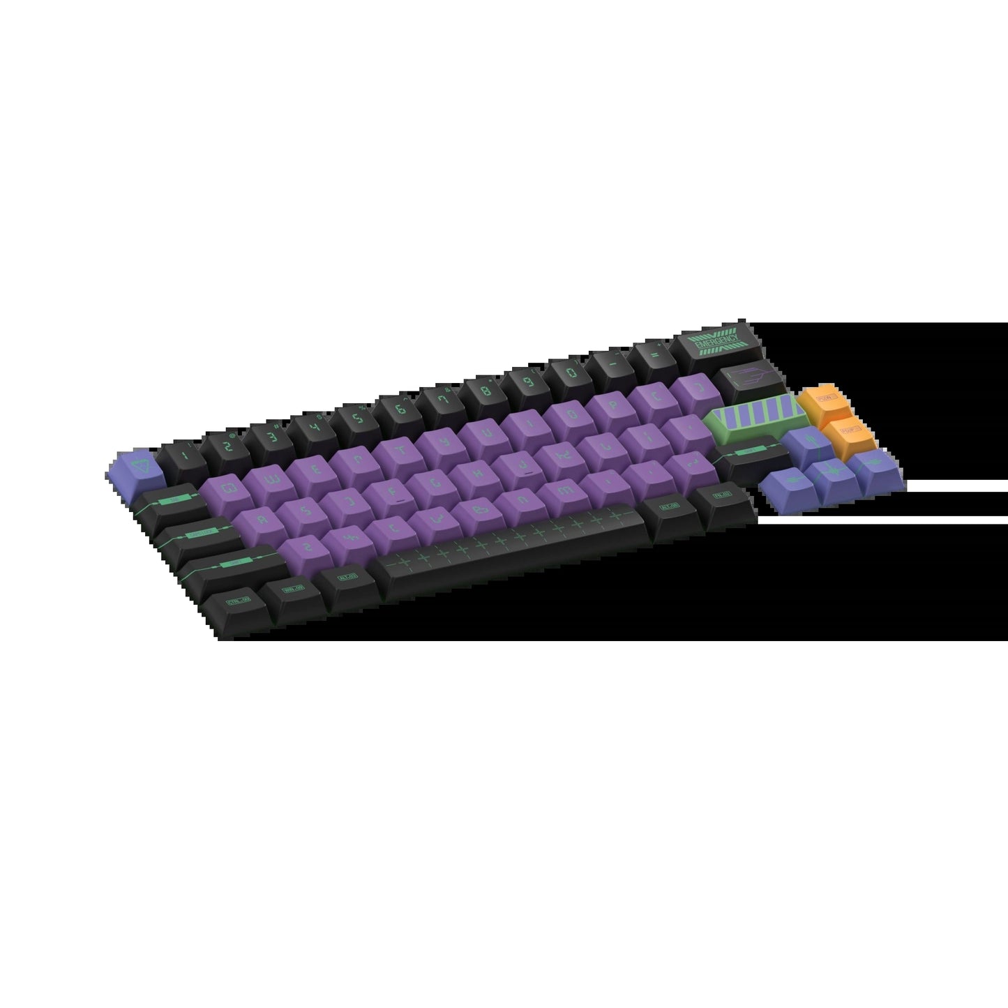Keycaps Zero One US