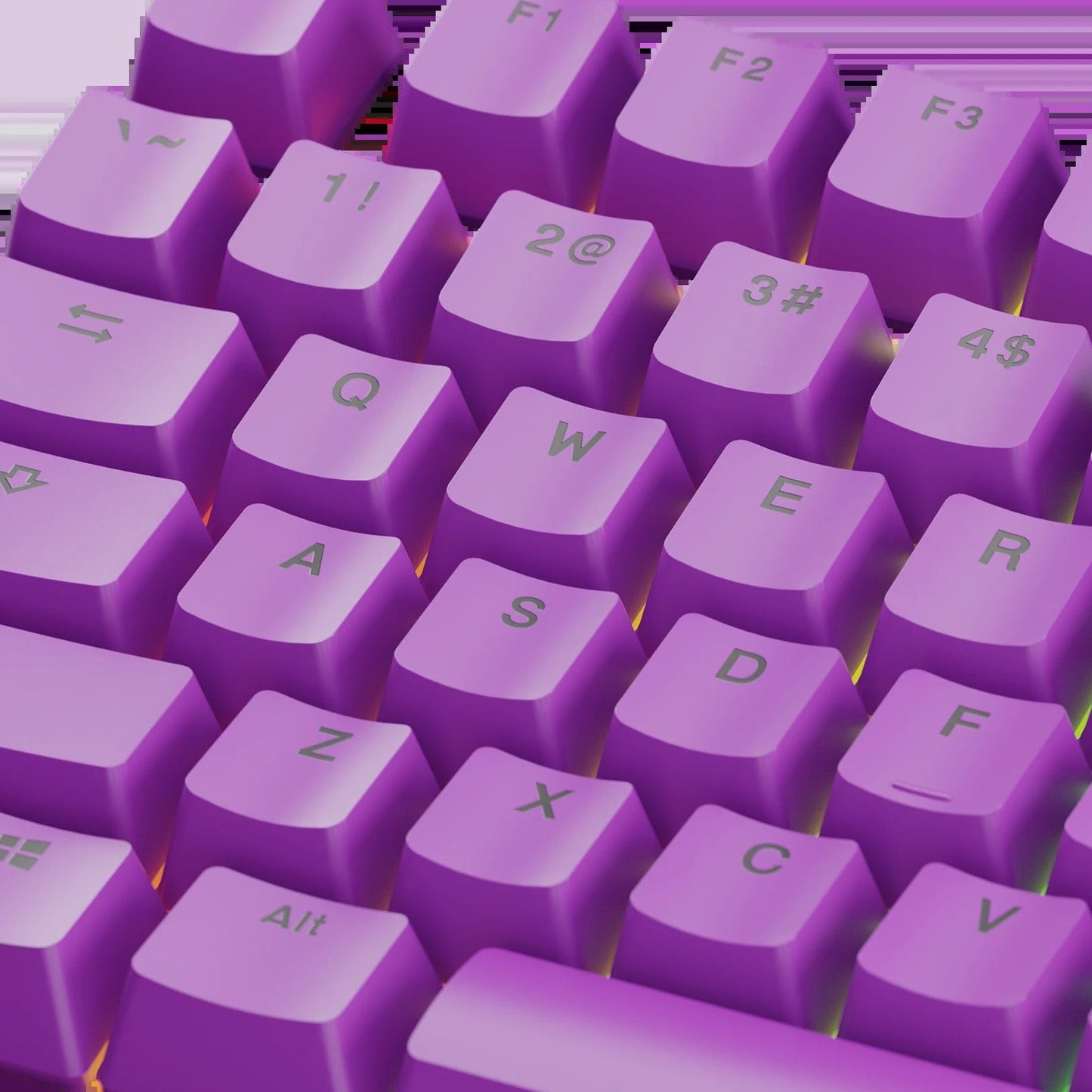 Keycaps Basics Epic Purple US