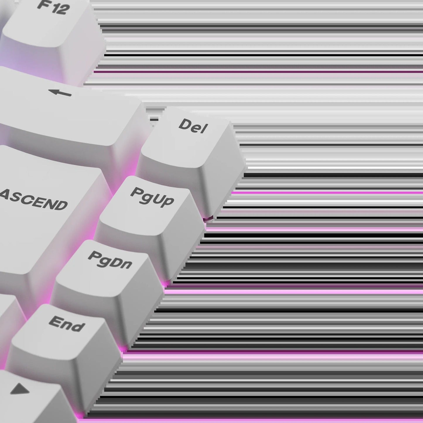 Keycaps Basics Classic White UK