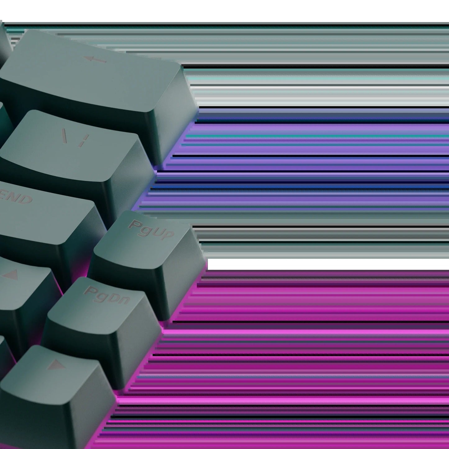 Keycaps Basics Totem Green US