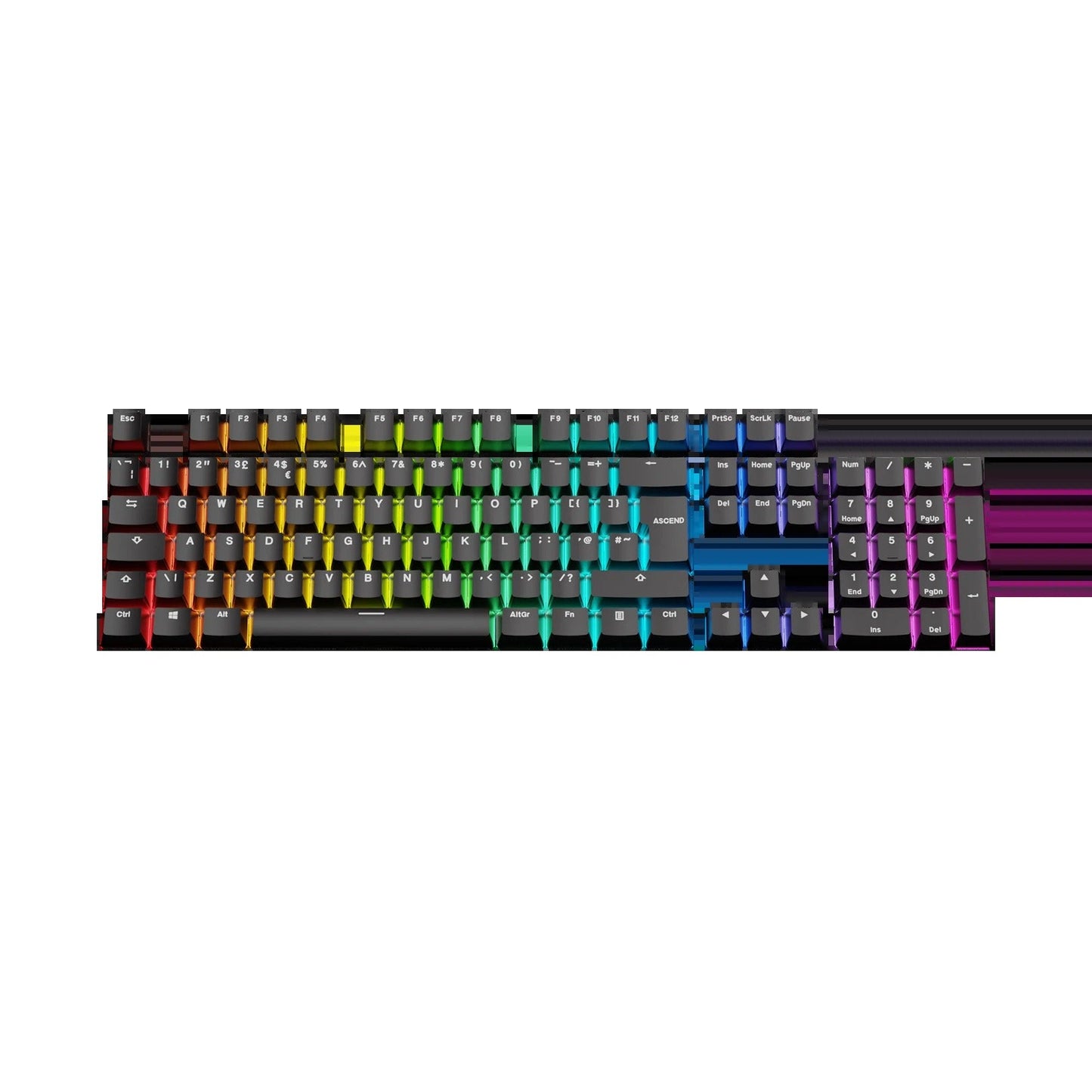 Keycaps Basics Classic Black UK