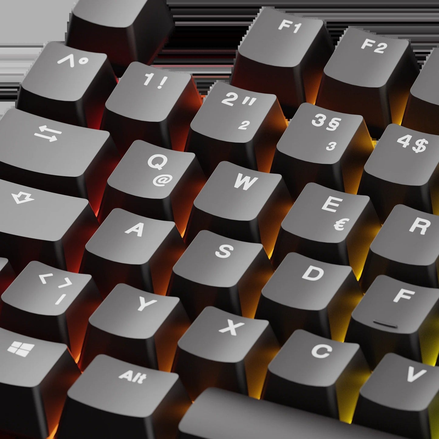 Keycaps Basics Classic Black DE