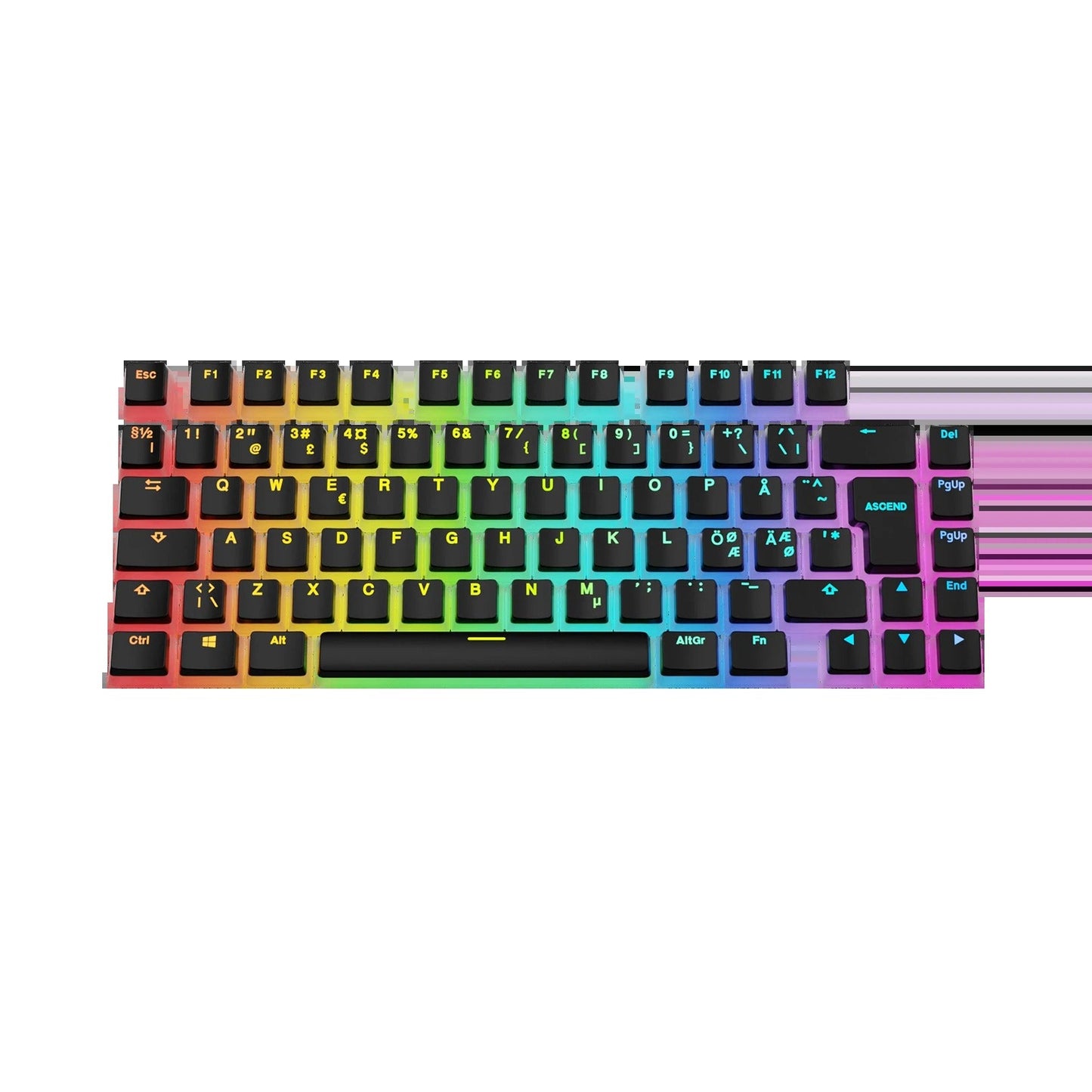Keycaps Aura V3 Black ND