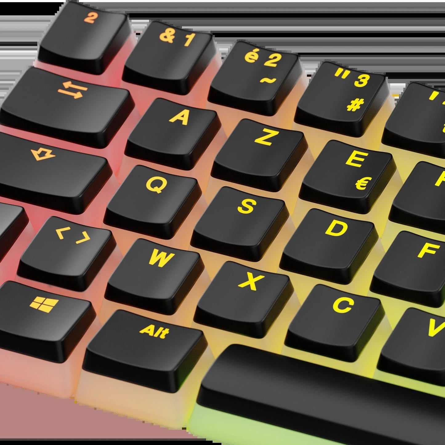 Keycaps Aura V3 Black FR