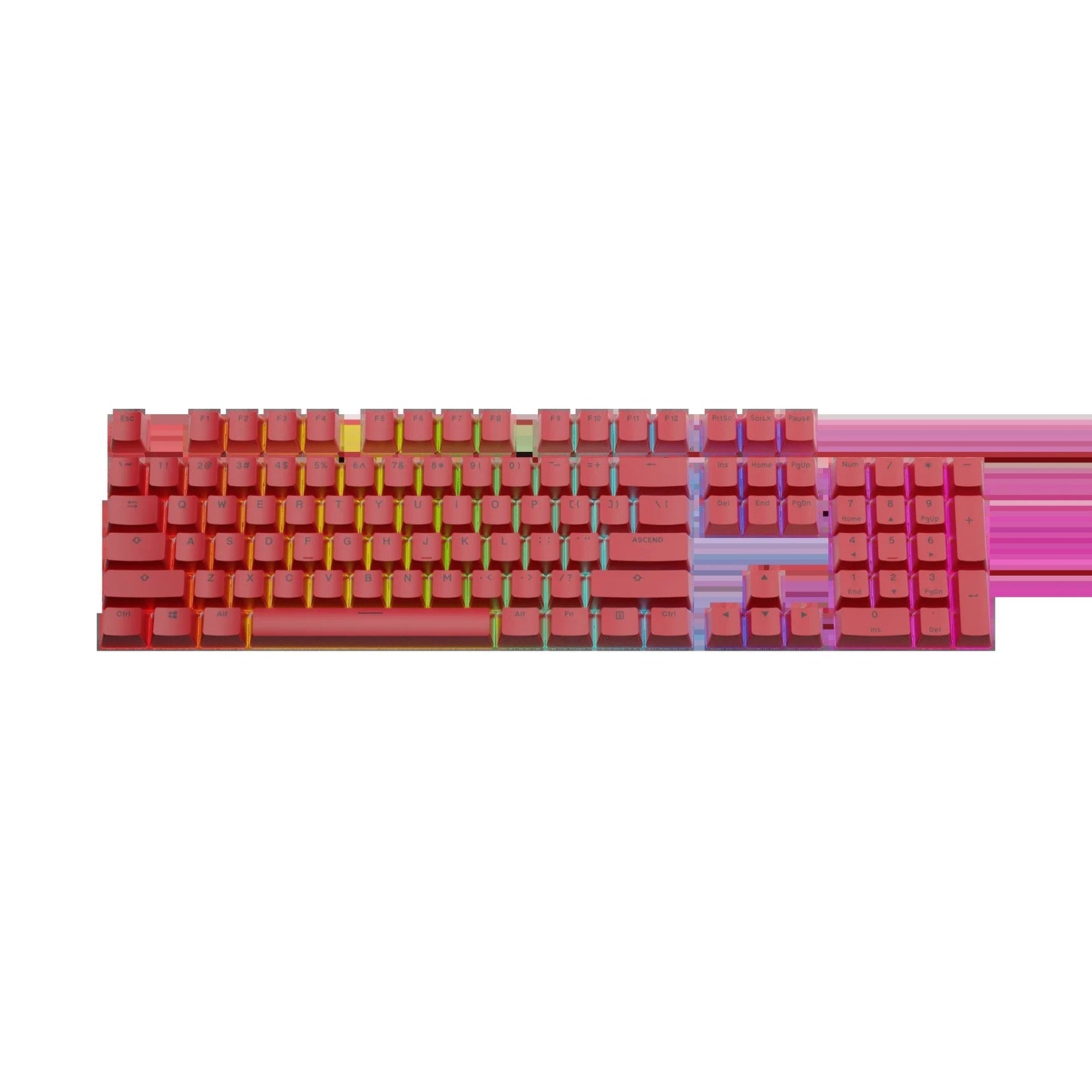 Keycaps Basics Revive Red US