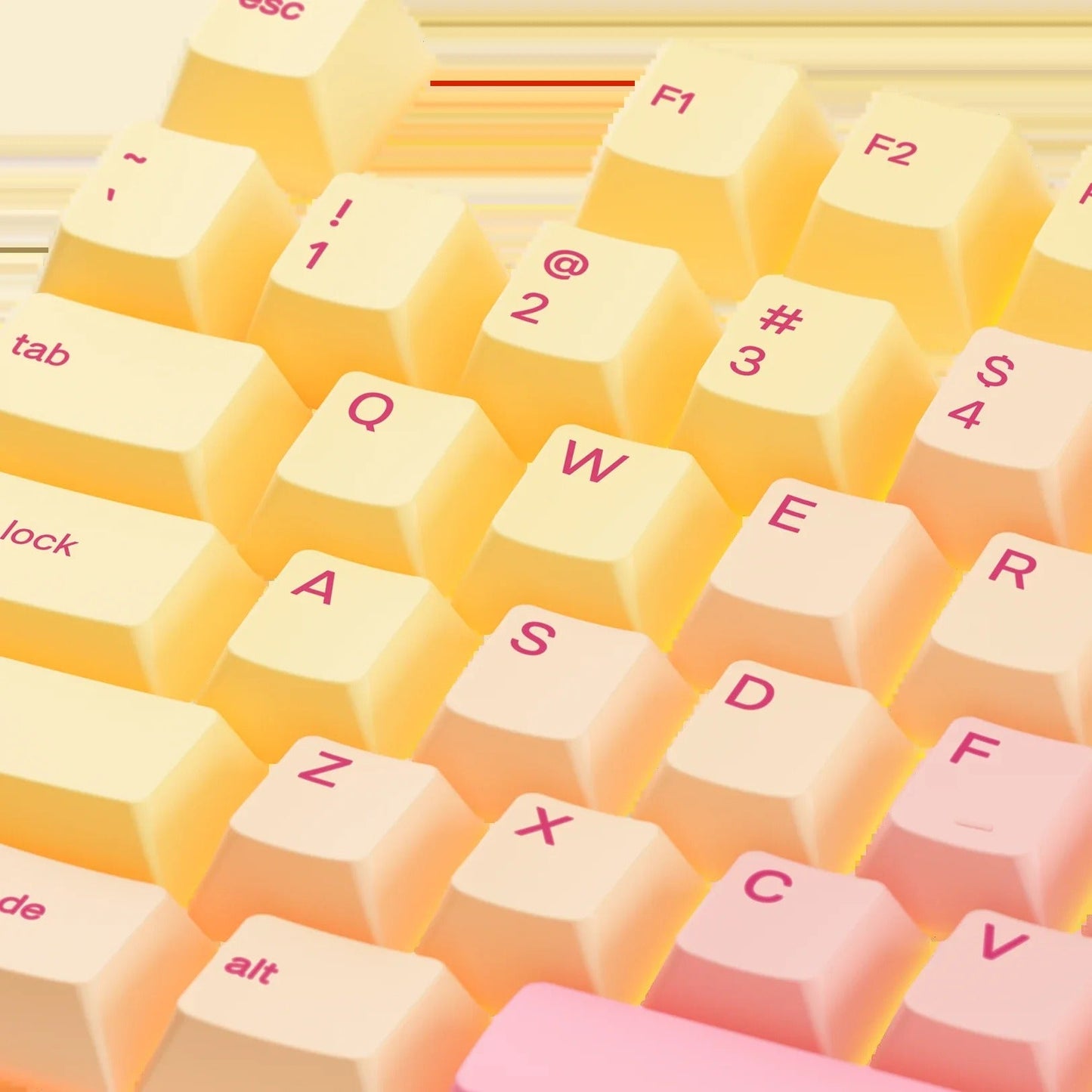 Keycaps Grapefruit US