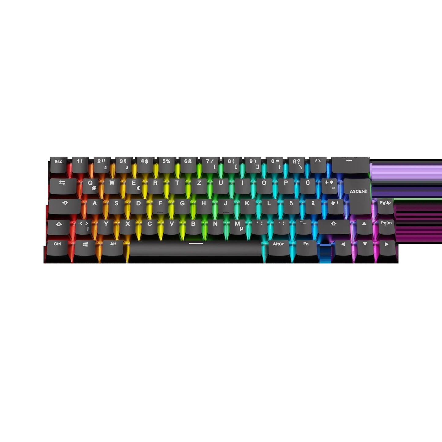 Keycaps Basics Classic Black DE