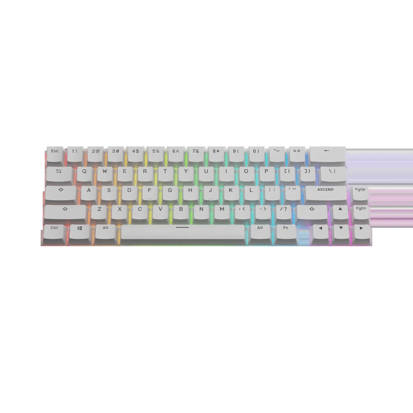 Keycaps Basics Classic White US