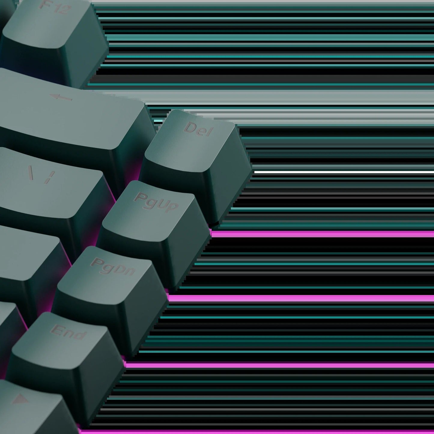 Keycaps Basics Totem Green US