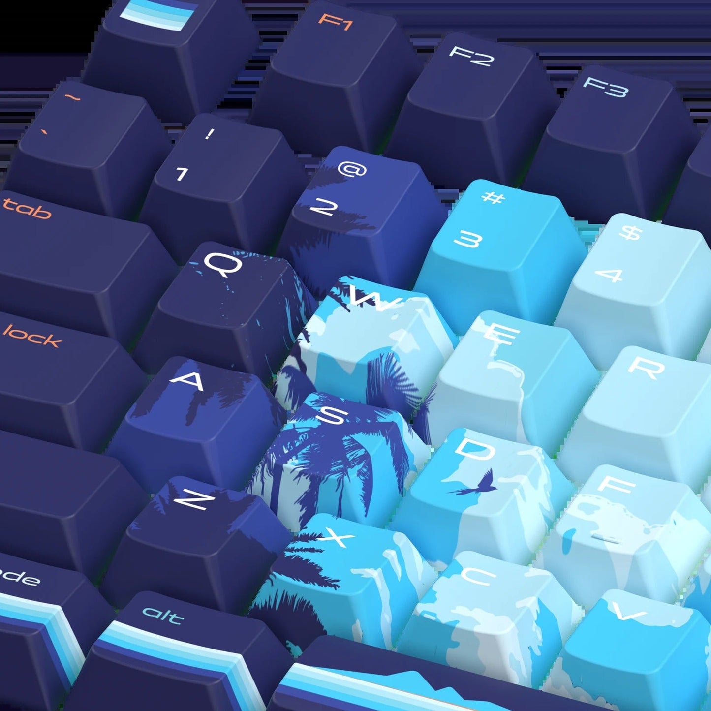 Keycaps Limited Edition Synth Sunrise US