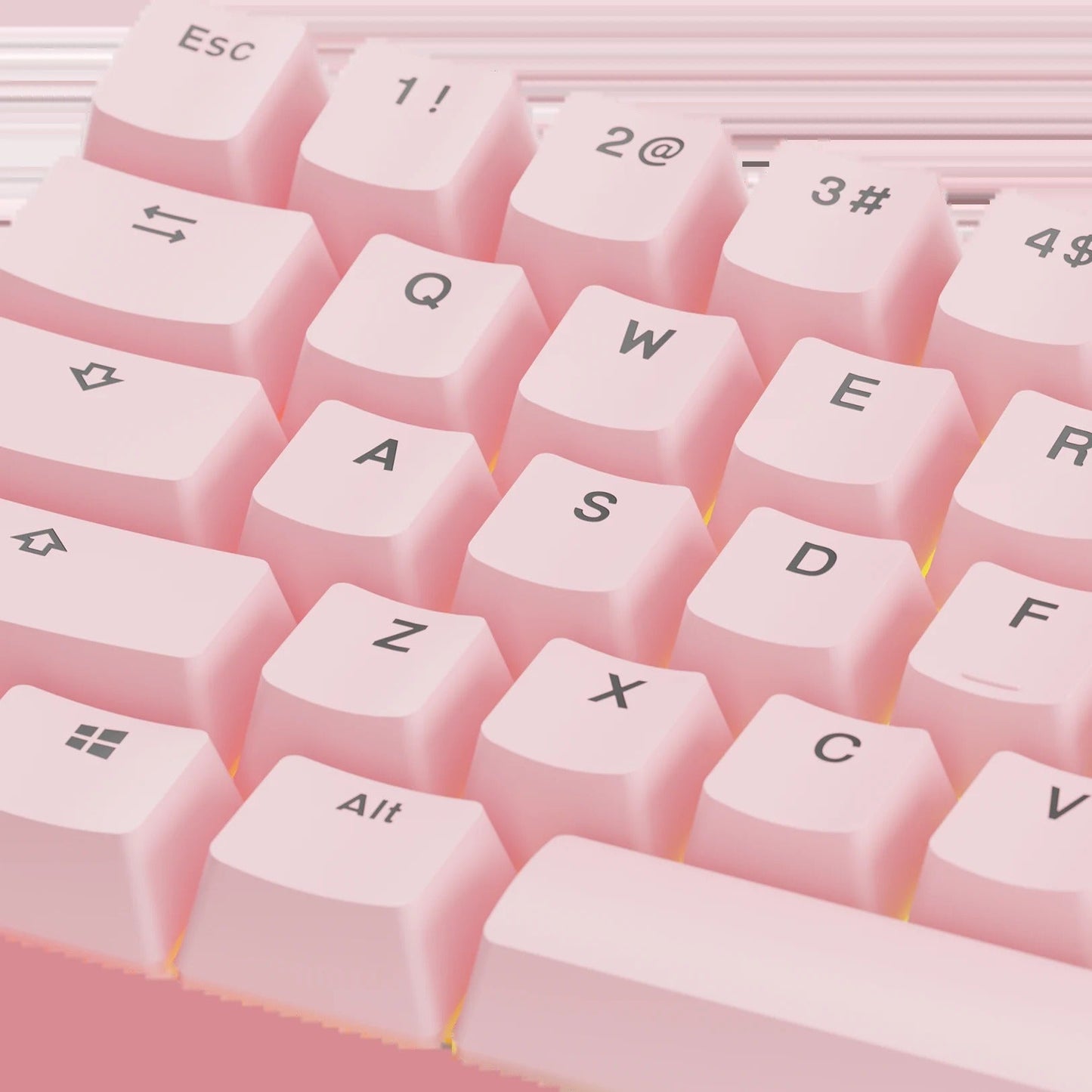 Keycaps Basics Potion Pink US