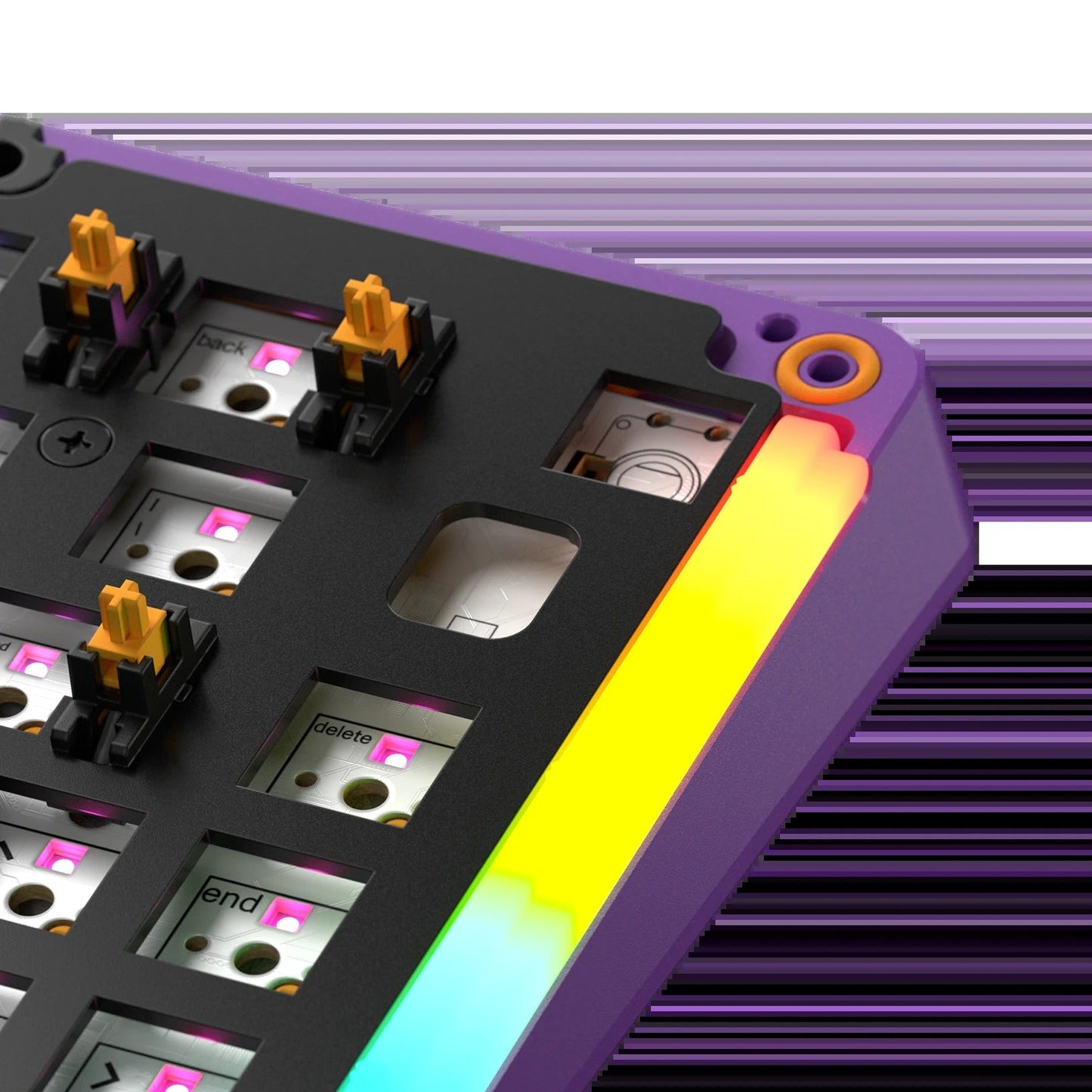 GMMK 3 Bottom Case Limited Edition Metal Synth Purple 65