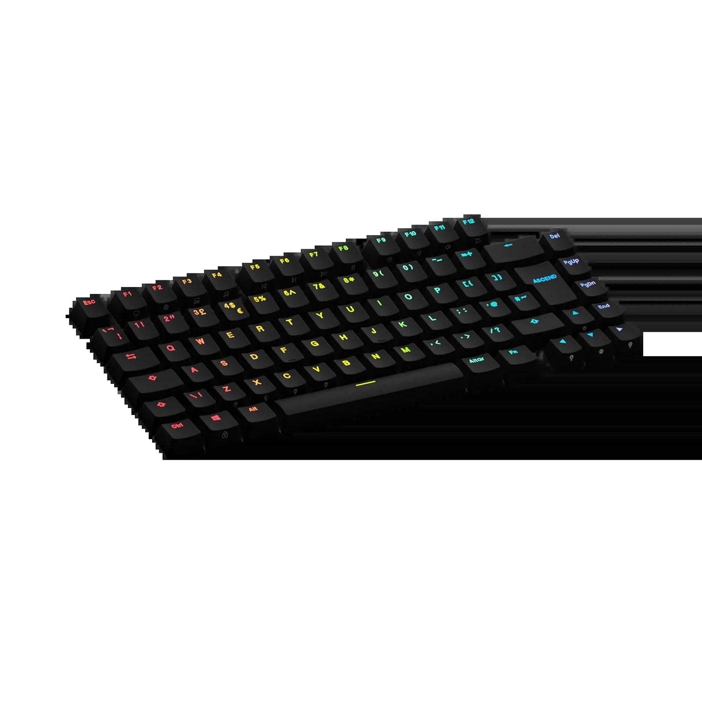 Keycaps Backlit Black UK