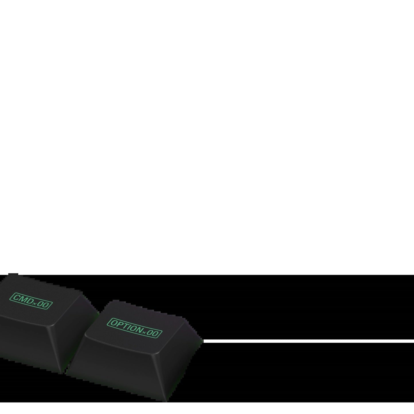 Keycaps Zero One US