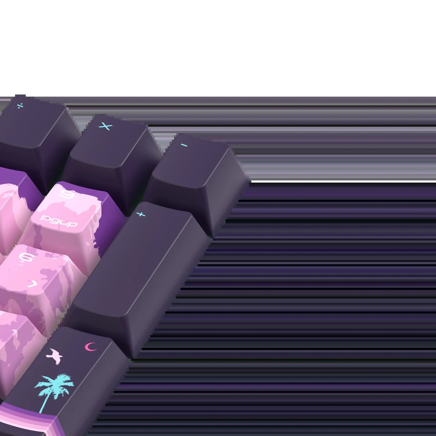 Keycaps Limited Edition Synth Sunset US