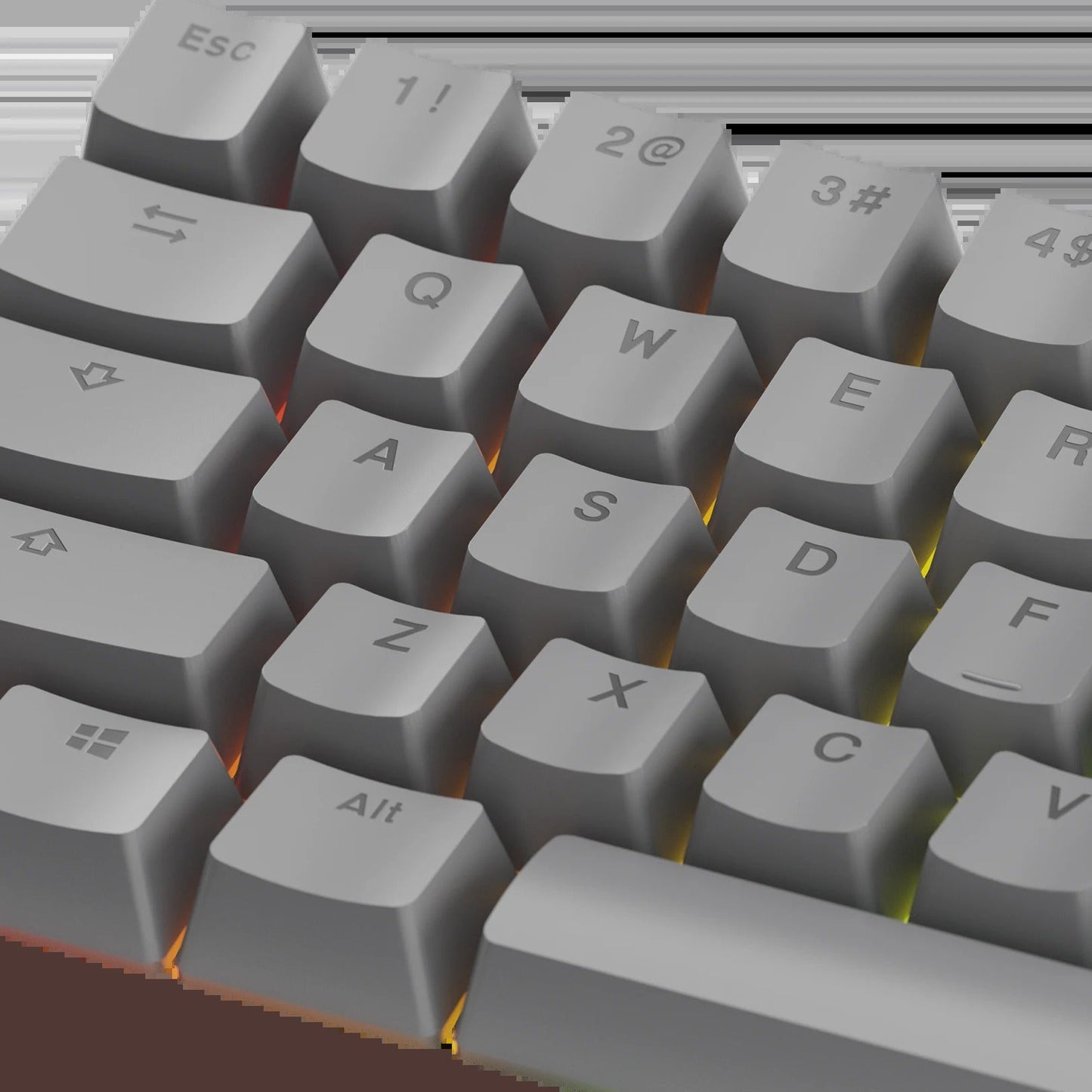 Keycaps Basics Armor Grey US