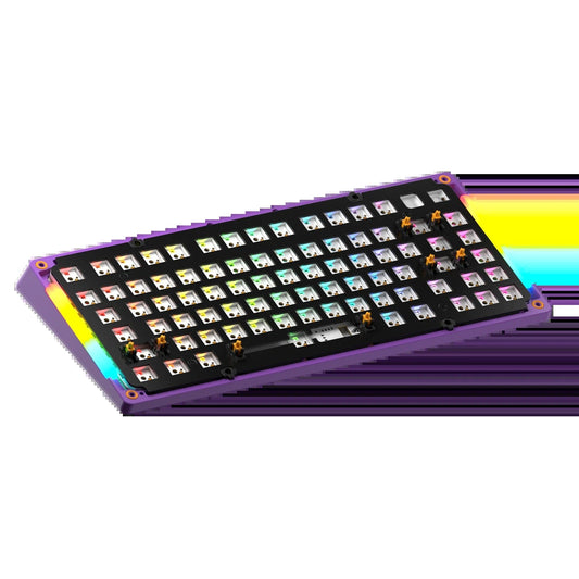 GMMK 3 Bottom Case Limited Edition Metal Synth Purple 75