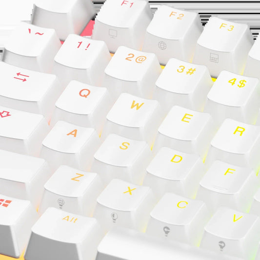 Keycaps Backlit White US