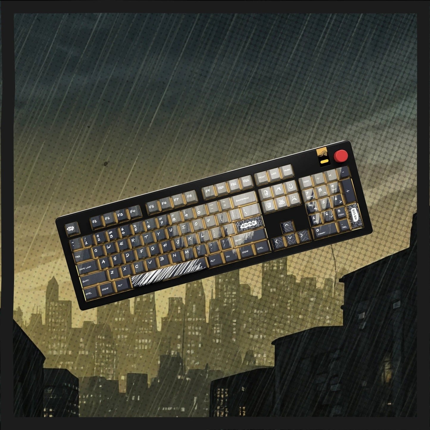 GPBT Ink Noir Keycaps
